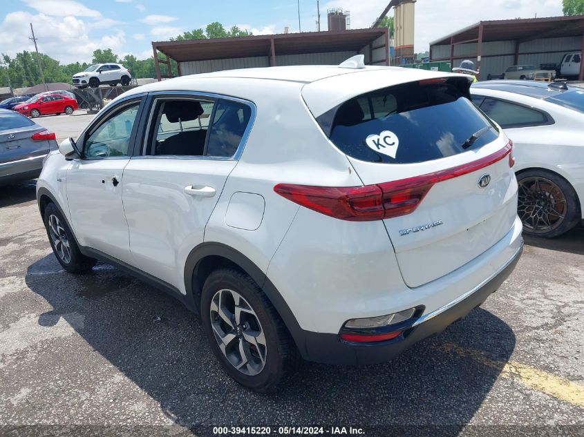 2021 Kia Sportage Lx VIN: KNDPMCACXM7929526 Lot: 39415220