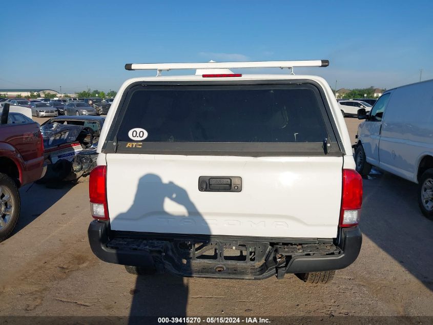 2016 Toyota Tacoma Sr VIN: 5TFRX5GN4GX067445 Lot: 39415270