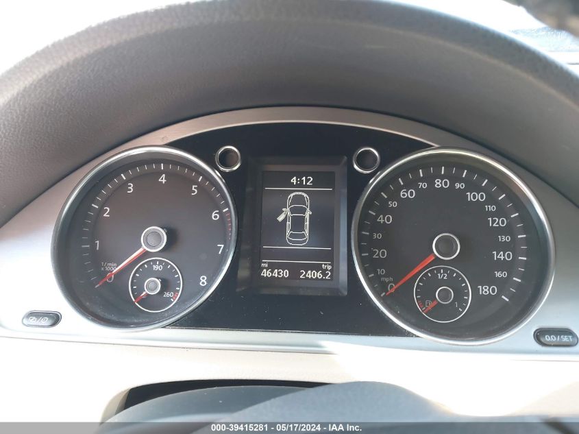 2013 Volkswagen Cc 2.0T Lux VIN: WVWRP7AN5DE571451 Lot: 39415281