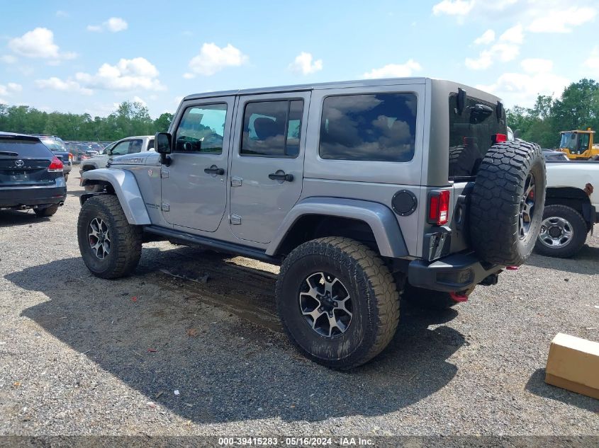 2016 Jeep Wrangler Unlimited Rubicon Hard Rock VIN: 1C4BJWFG2GL139200 Lot: 39415283