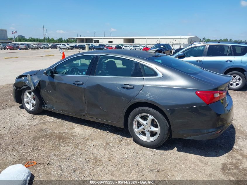 2017 Chevrolet Malibu Ls VIN: 1G1ZB5ST5HF284359 Lot: 39415298