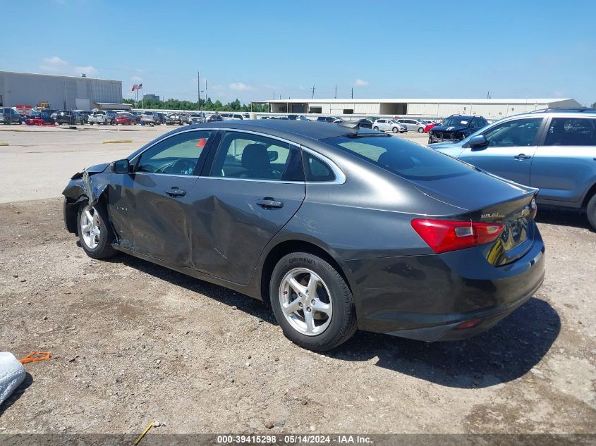 2017 Chevrolet Malibu Ls VIN: 1G1ZB5ST5HF284359 Lot: 39415298