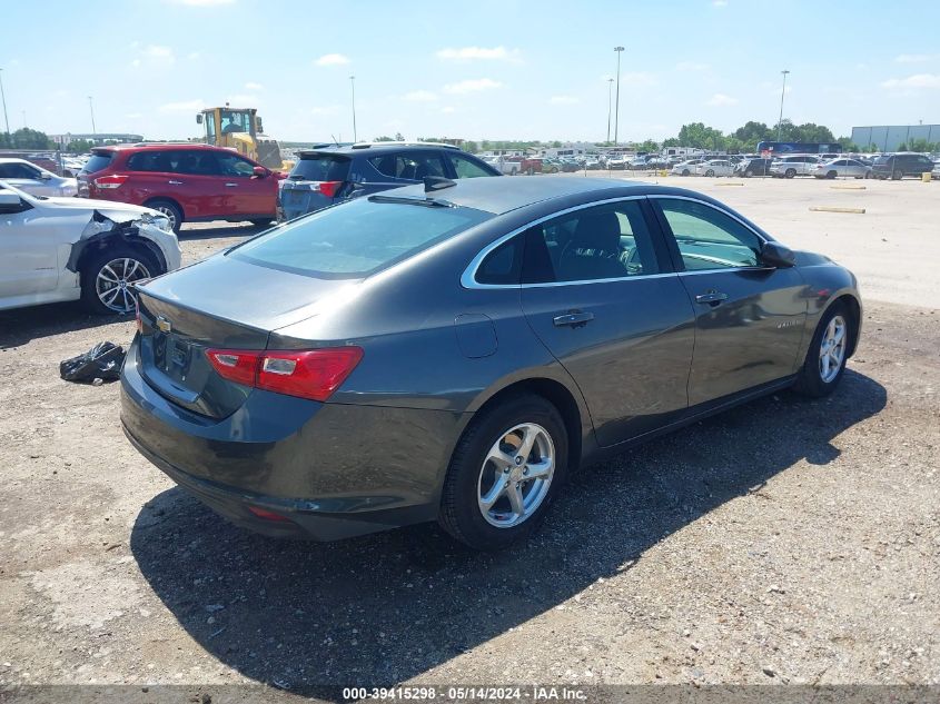 2017 Chevrolet Malibu Ls VIN: 1G1ZB5ST5HF284359 Lot: 39415298