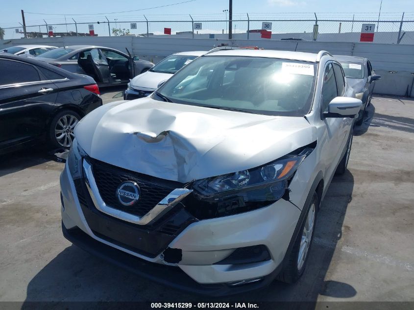2022 Nissan Rogue Sport Sv Fwd Xtronic Cvt VIN: JN1BJ1BV8NW350018 Lot: 39415299