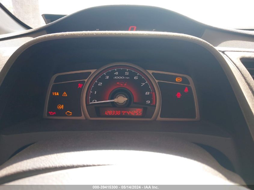 2008 Honda Civic Si VIN: 2HGFG215X8H708275 Lot: 39415300