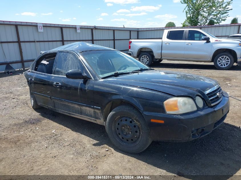 2004 Kia Optima Ex/Lx VIN: KNAGD126245365327 Lot: 39415311