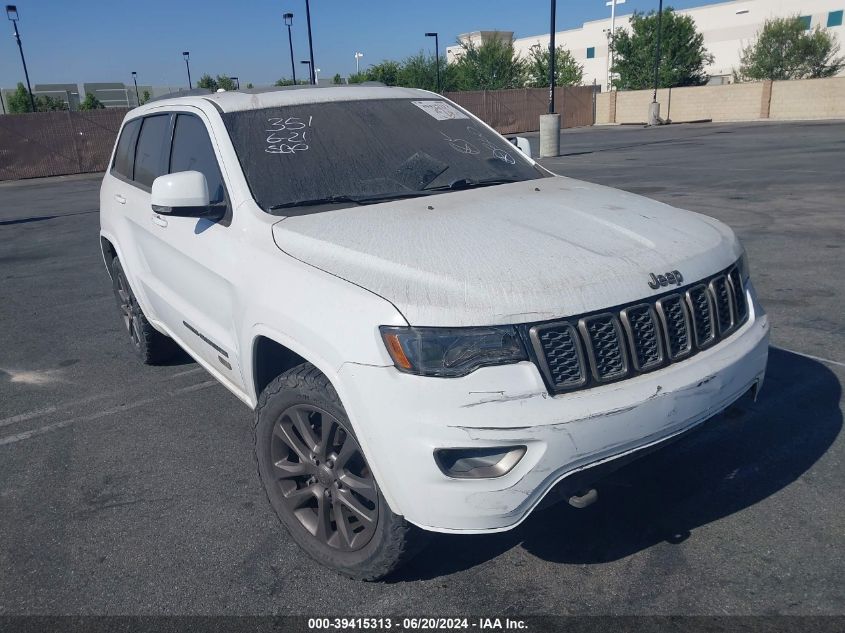 2016 Jeep Grand Cherokee Limited 75Th Anniversary VIN: 1C4RJEBG9GC500825 Lot: 39415313