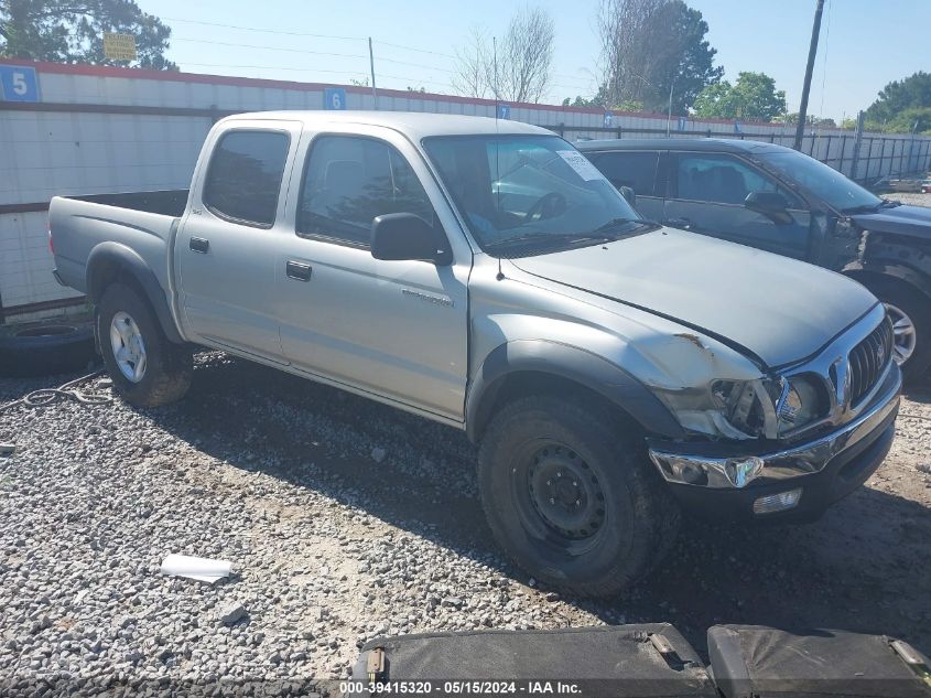 2002 Toyota Tacoma Base V6 VIN: 5TEHN72N62Z129000 Lot: 39415320