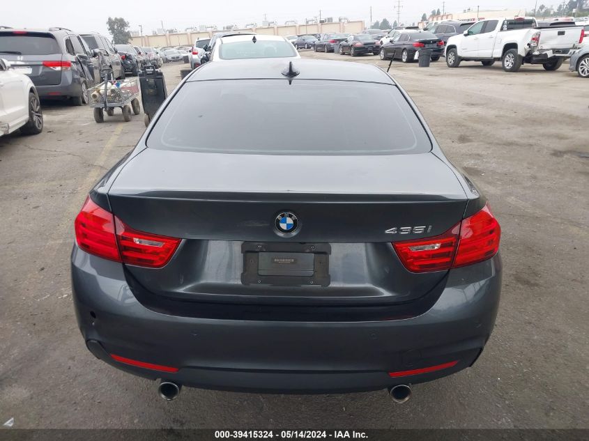 2016 BMW 435I VIN: WBA3R1C57GK529540 Lot: 39415324