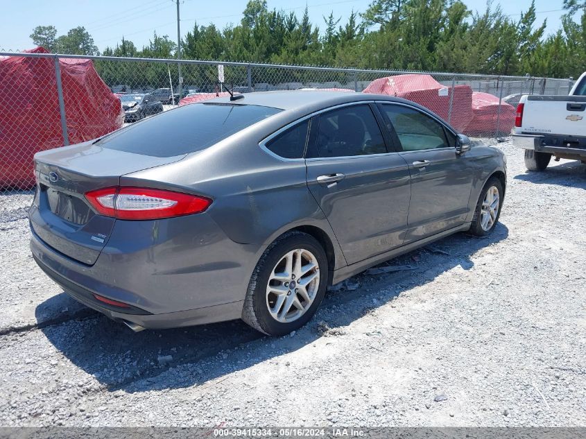 2014 Ford Fusion Se VIN: 1FA6P0HD6E5396111 Lot: 39415334