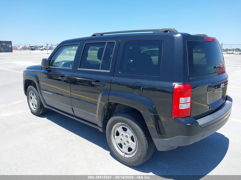 2015 JEEP PATRIOT SPORT - 1C4NJPBB4FD186217