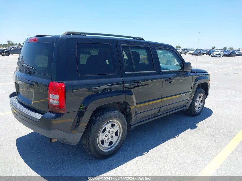 2015 JEEP PATRIOT SPORT - 1C4NJPBB4FD186217
