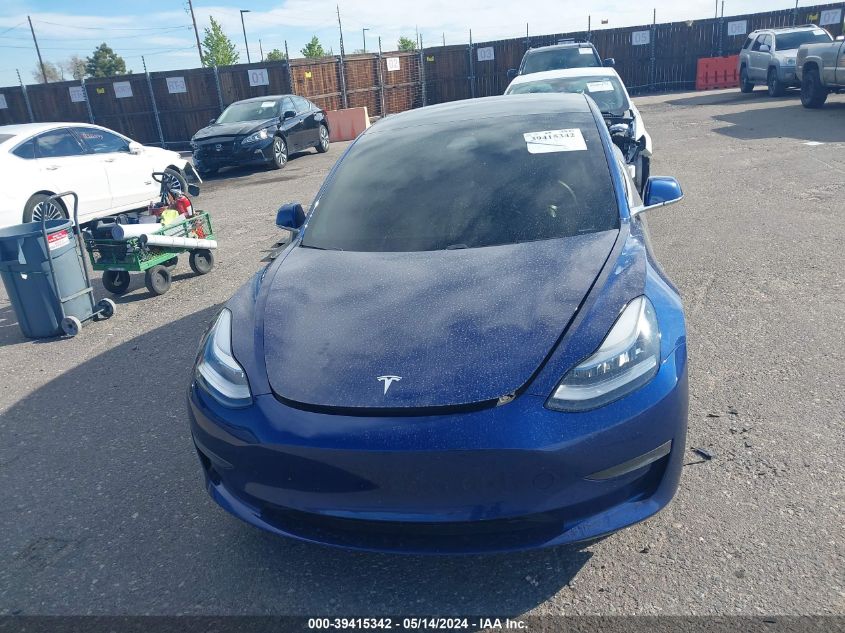 2020 Tesla Model 3 VIN: 5YJ3E1EA8LF799344 Lot: 39415342