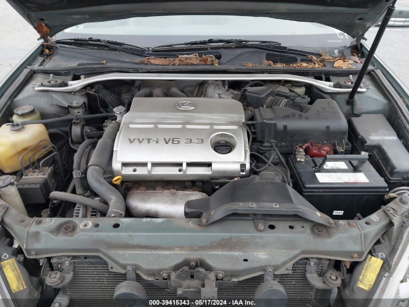 2005 Lexus Es 330 VIN: JTHBA30G155106230 Lot: 39415343