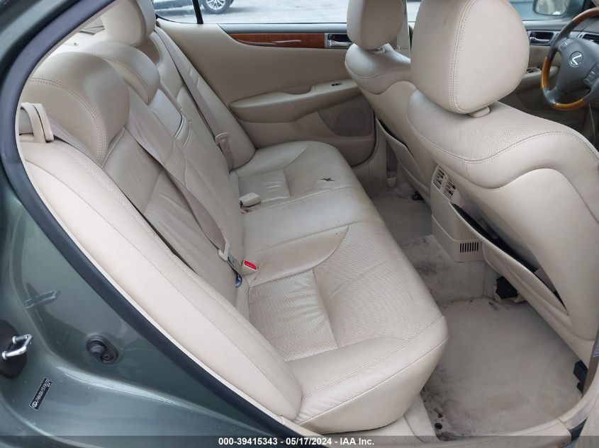 2005 Lexus Es 330 VIN: JTHBA30G155106230 Lot: 39415343