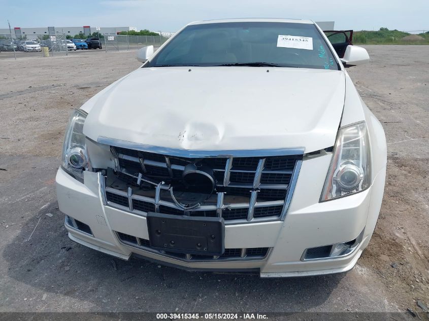 2012 Cadillac Cts Performance VIN: 1G6DJ1E35C0137305 Lot: 39415345