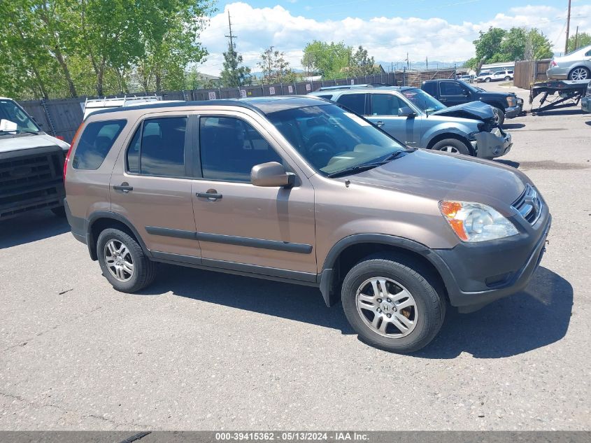 2003 Honda Cr-V Ex VIN: JHLRD78893C044017 Lot: 39415362