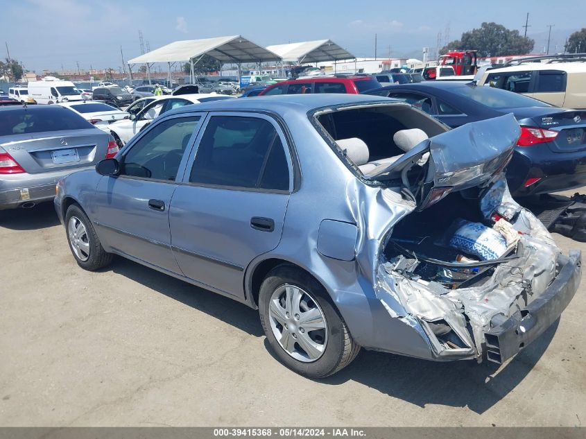 2000 Toyota Corolla Ce VIN: 1NXBR12E5YZ398531 Lot: 39415368