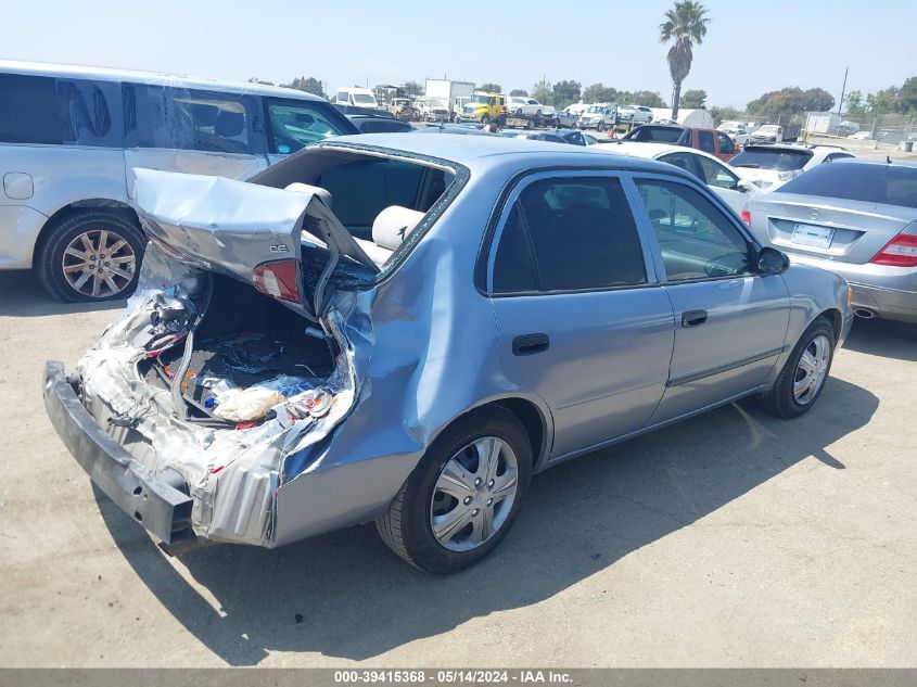 2000 Toyota Corolla Ce VIN: 1NXBR12E5YZ398531 Lot: 39415368