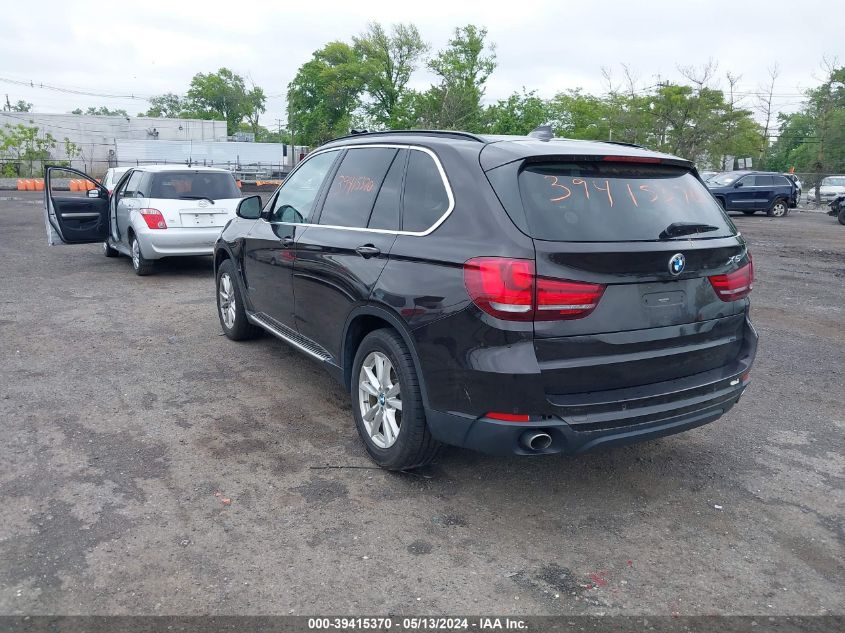 2015 BMW X5 xDrive35D VIN: 5UXKS4C55F0N08814 Lot: 39415370