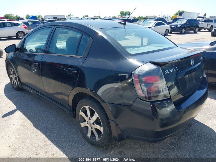 2012 Nissan Sentra 2.0 Sr VIN: 3N1AB6AP3CL776744 Lot: 39415377