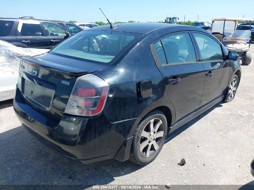 2012 Nissan Sentra 2.0 Sr VIN: 3N1AB6AP3CL776744 Lot: 39415377