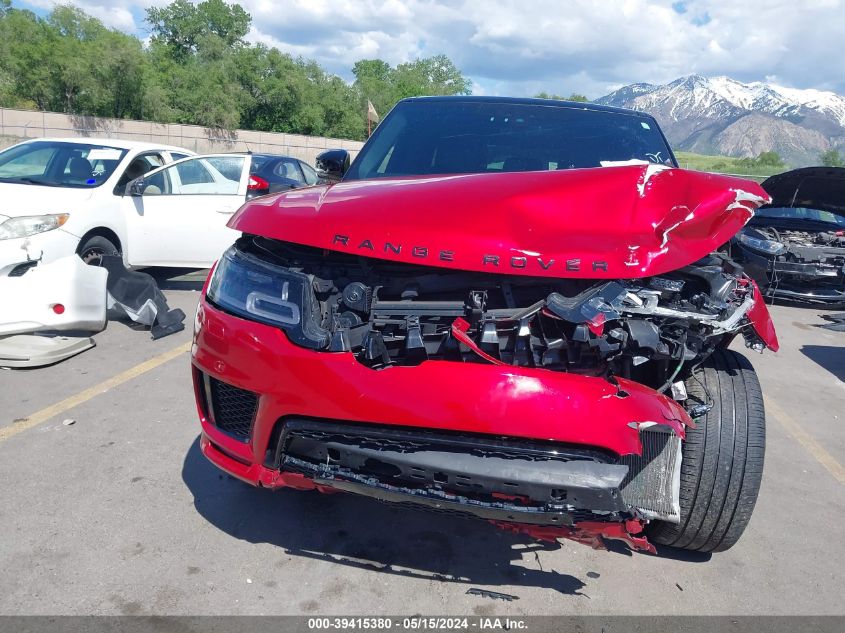 2021 Land Rover Range Rover Sport Hse Dynamic VIN: SALWR2SEXMA749109 Lot: 39415380