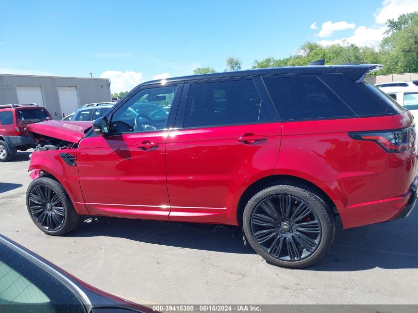 2021 Land Rover Range Rover Sport Hse Dynamic VIN: SALWR2SEXMA749109 Lot: 39415380