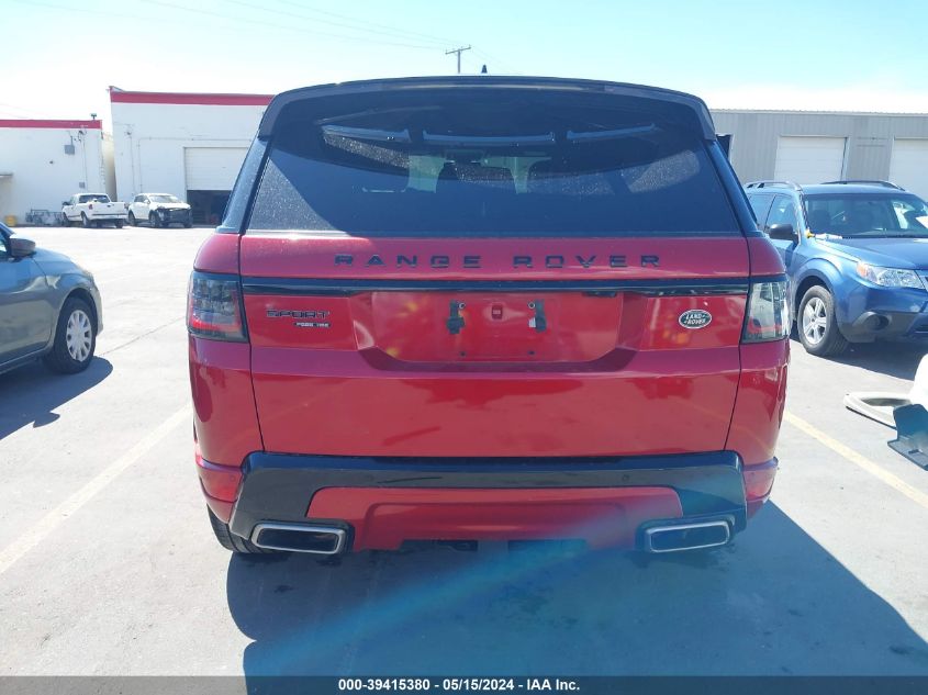 2021 Land Rover Range Rover Sport Hse Dynamic VIN: SALWR2SEXMA749109 Lot: 39415380