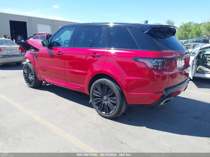 2021 Land Rover Range Rover Sport Hse Dynamic VIN: SALWR2SEXMA749109 Lot: 39415380