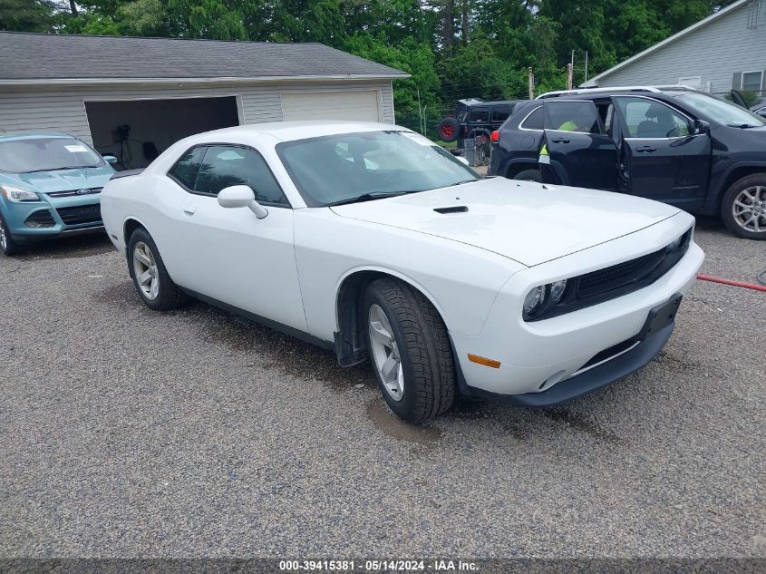 2012 Dodge Challenger Sxt VIN: 2C3CDYAG8CH291847 Lot: 39415381