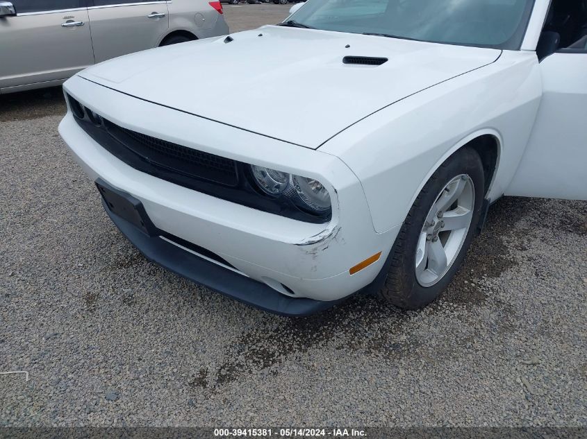 2012 Dodge Challenger Sxt VIN: 2C3CDYAG8CH291847 Lot: 39415381