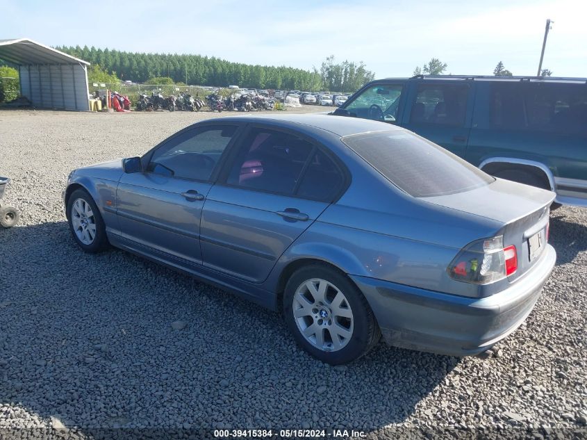 2000 BMW 323I VIN: WBAAM3348YFP83048 Lot: 39415384