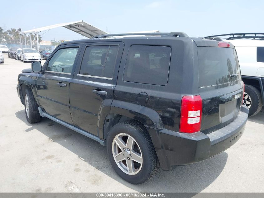 2007 Jeep Patriot Sport VIN: 1J8FT28W67D399983 Lot: 39415390