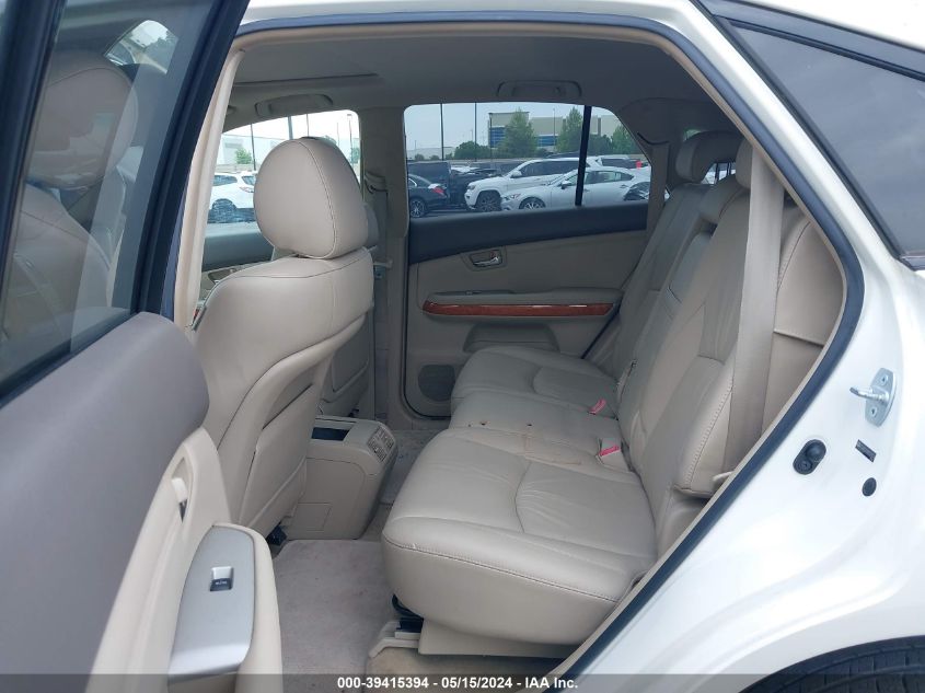 2008 Lexus Rx 350 VIN: JTJHK31U382035578 Lot: 39415394