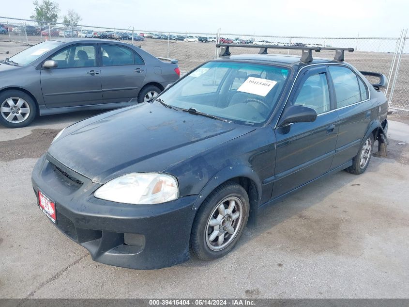 1999 Honda Civic Lx VIN: 1HGEJ6678XL000199 Lot: 39415404