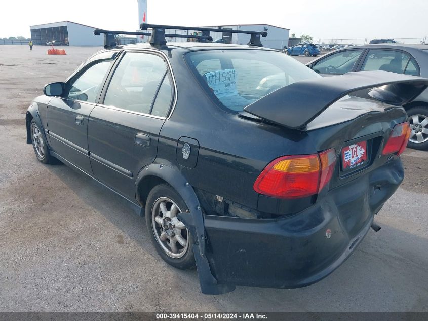 1999 Honda Civic Lx VIN: 1HGEJ6678XL000199 Lot: 39415404