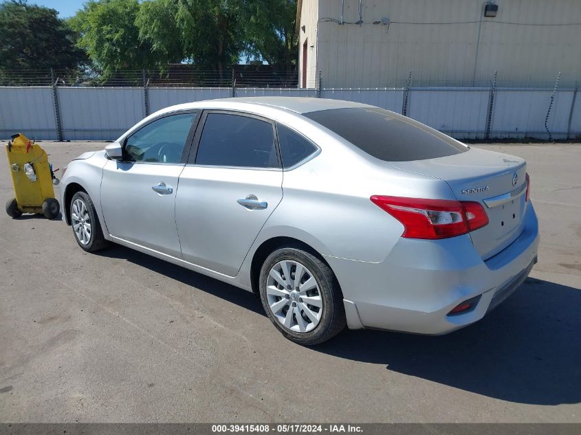 2017 Nissan Sentra S VIN: 3N1AB7AP3HY334790 Lot: 39415408