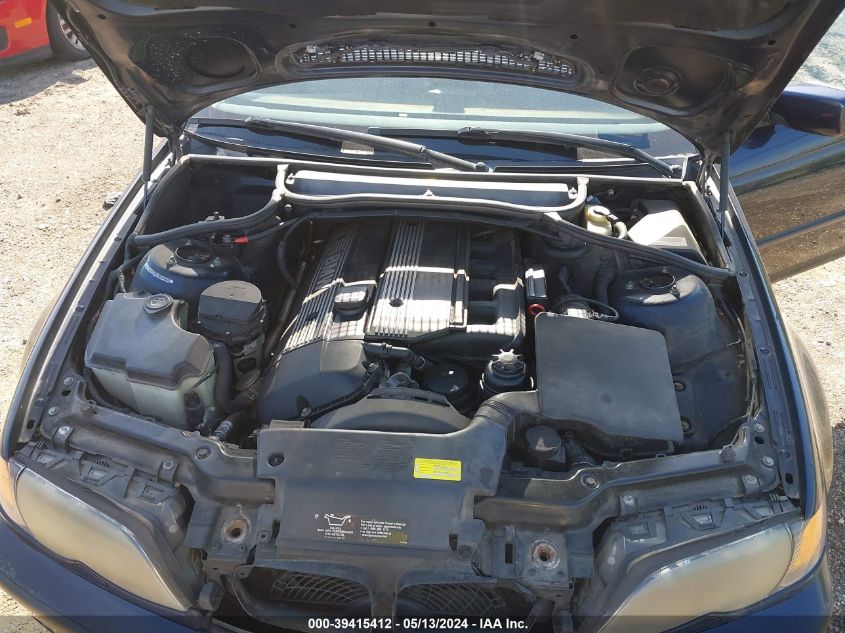 2003 BMW 325I I VIN: WBAET37423NJ25822 Lot: 39415412