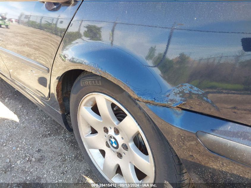 2003 BMW 325I I VIN: WBAET37423NJ25822 Lot: 39415412