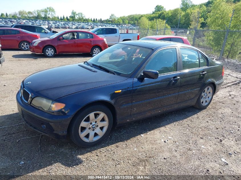 2003 BMW 325I I VIN: WBAET37423NJ25822 Lot: 39415412