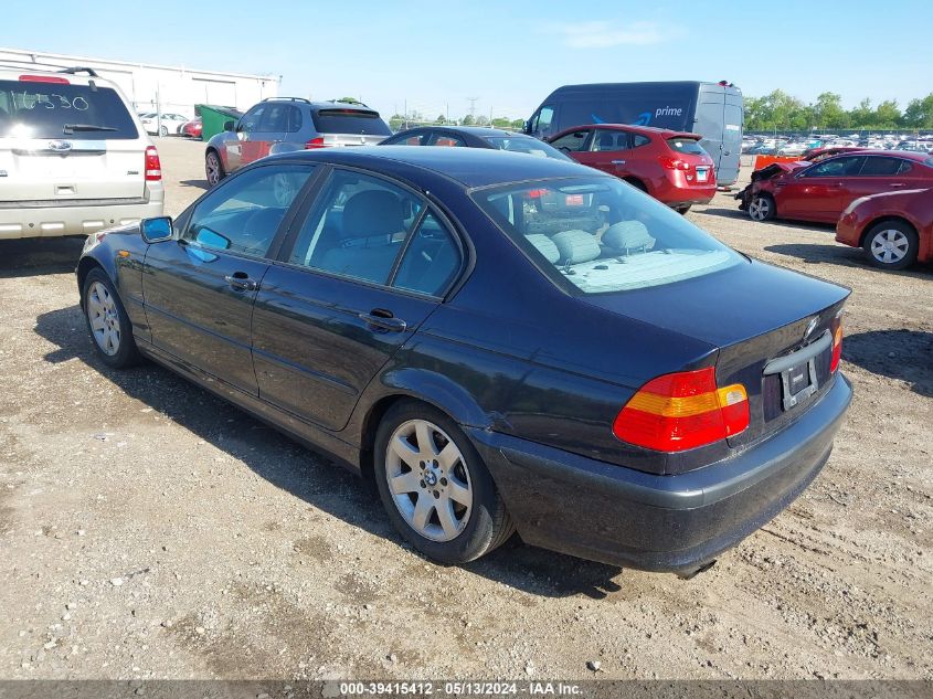 2003 BMW 325I I VIN: WBAET37423NJ25822 Lot: 39415412