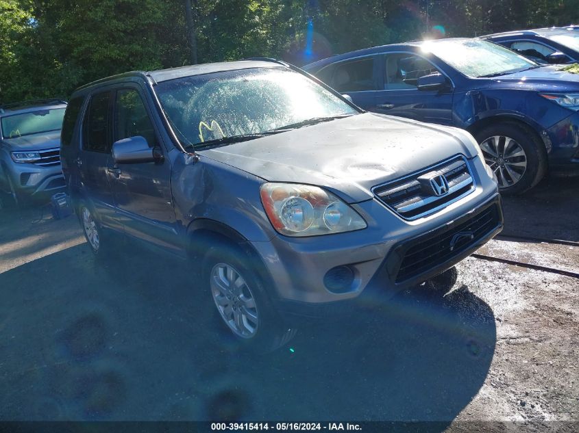 2005 Honda Cr-V Se VIN: SHSRD78935U329378 Lot: 39415414