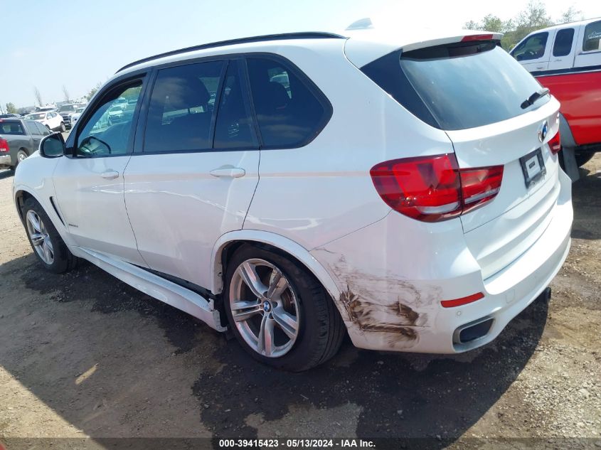 2014 BMW X5 xDrive35D VIN: 5UXKS4C52E0J93792 Lot: 39415423