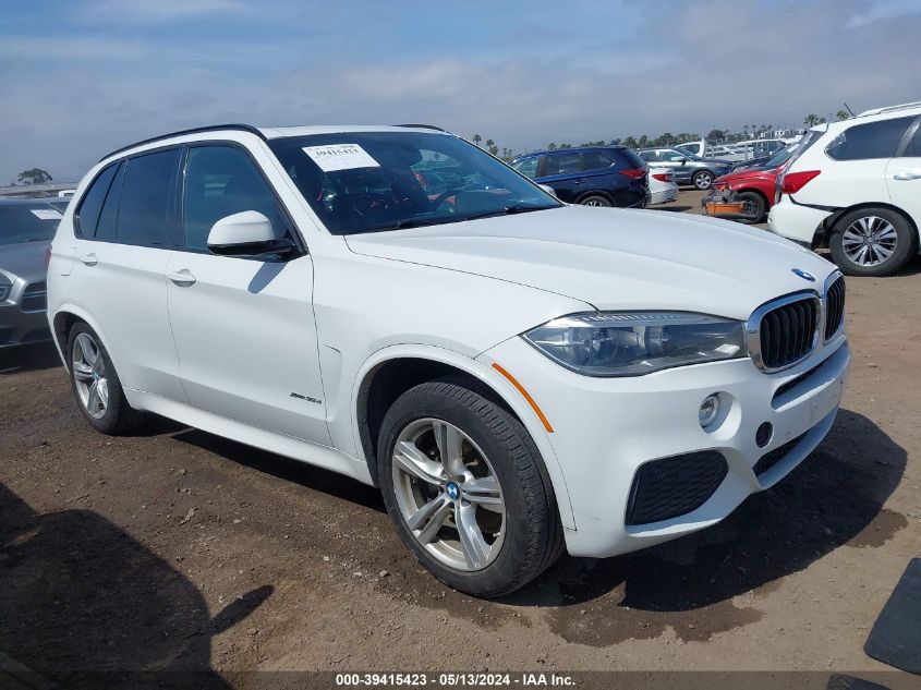 2014 BMW X5 xDrive35D VIN: 5UXKS4C52E0J93792 Lot: 39415423