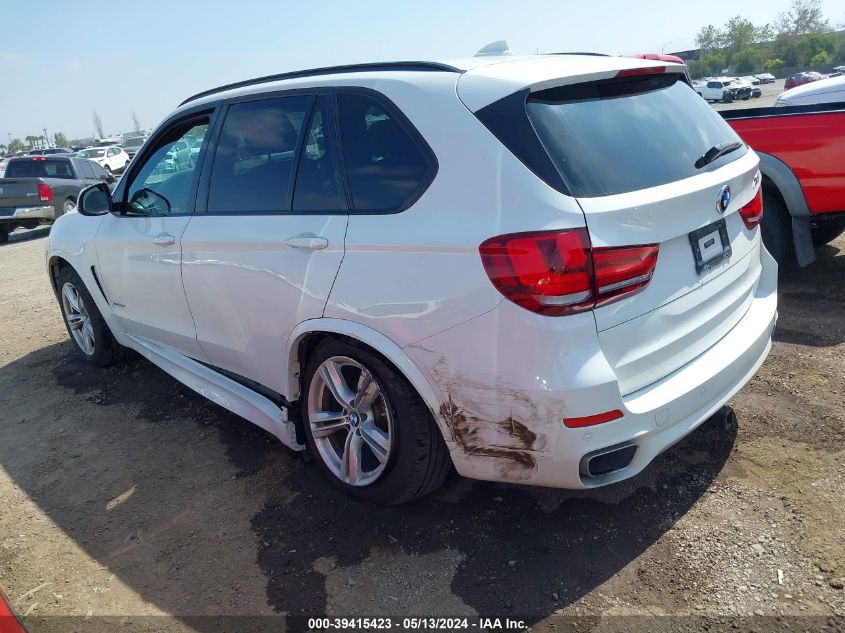 2014 BMW X5 xDrive35D VIN: 5UXKS4C52E0J93792 Lot: 39415423