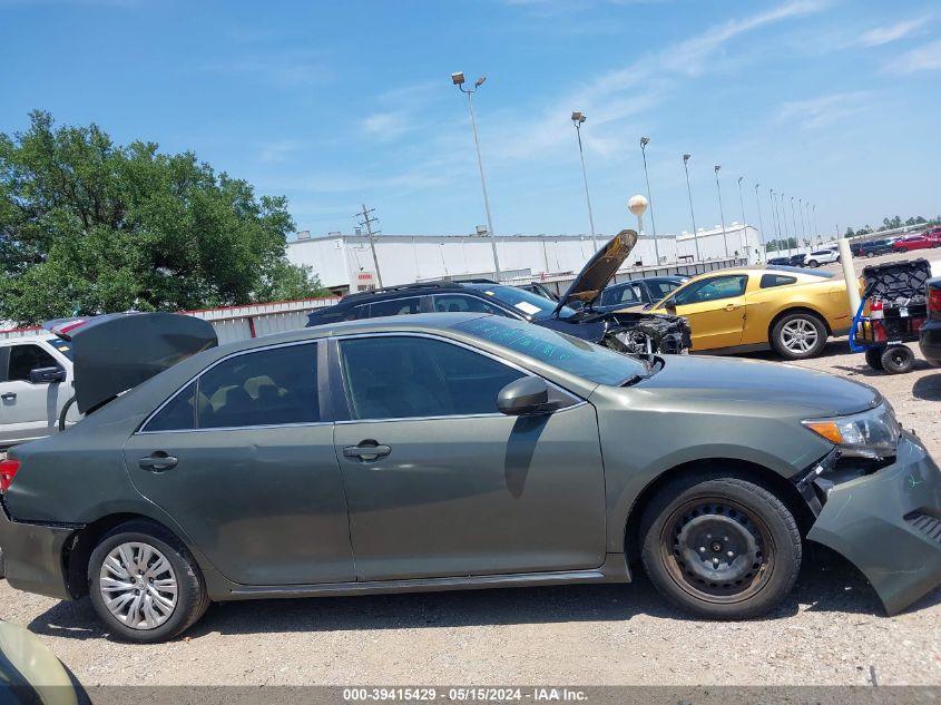 2012 Toyota Camry Le VIN: 4T4BF1FK8CR260571 Lot: 39415429