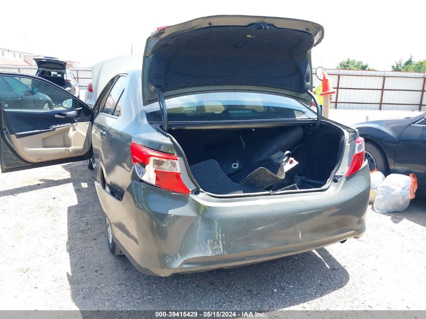 2012 Toyota Camry Le VIN: 4T4BF1FK8CR260571 Lot: 39415429