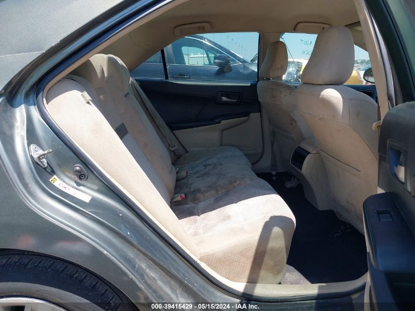 2012 Toyota Camry Le VIN: 4T4BF1FK8CR260571 Lot: 39415429