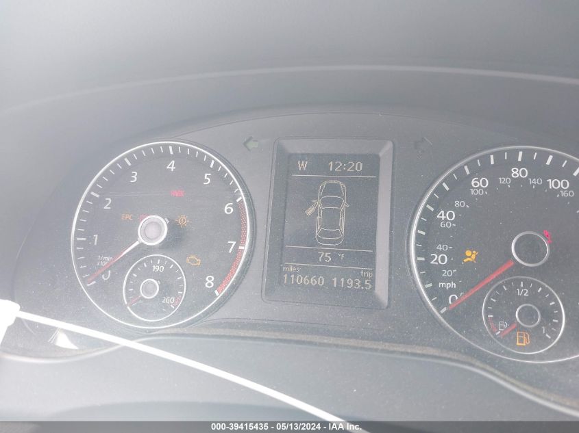 2012 Volkswagen Jetta Gli VIN: 3VW5A7AJ0CM380409 Lot: 39415435